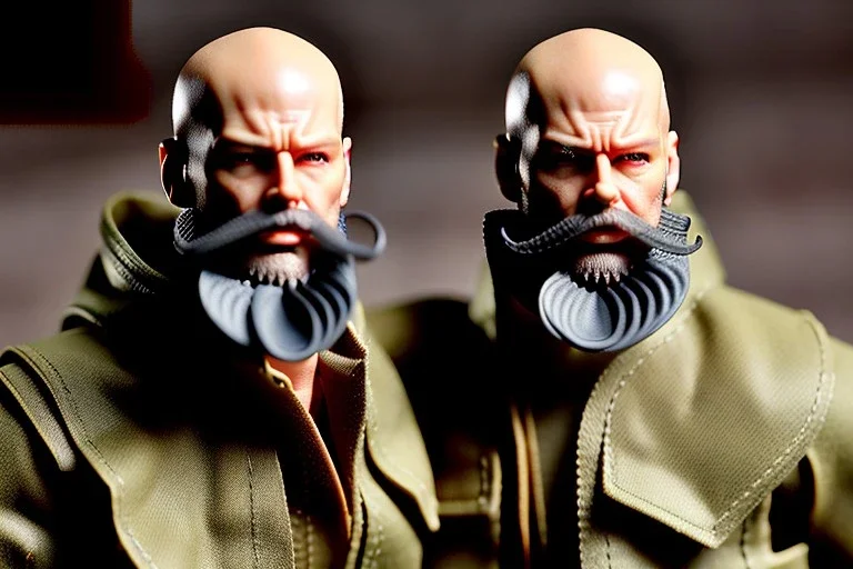 G.i. Joe toy camouflage doll beard with boots full body