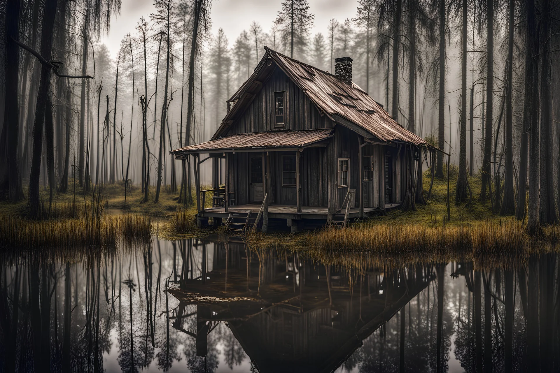 cabin in the swamp