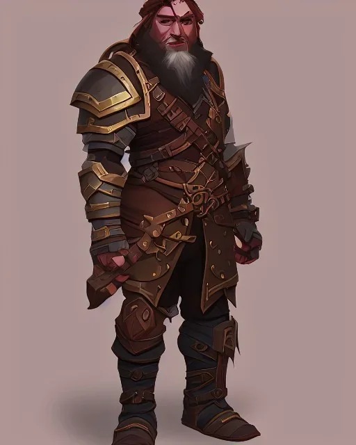 d&d character, dwarf, male, paladin, plate armor