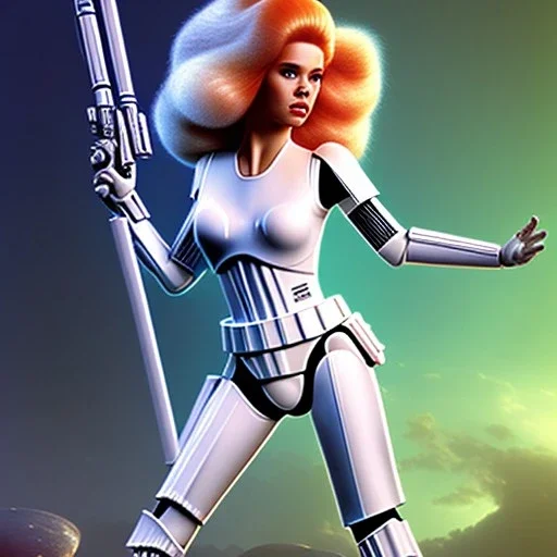 Storm trooper, Barbarella, She-Ra