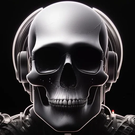 cyberpunk style ink ball skull picture in detailed frame, big black eyes, unreal engine 5, 8k resolution, photorealistic, ultra detailed, frame extreme sharp, accurate