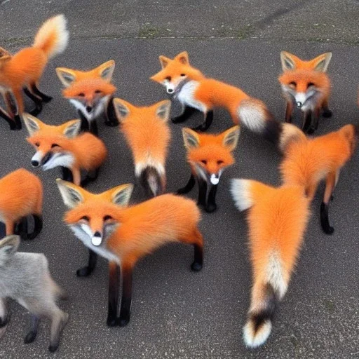 So many Foxes