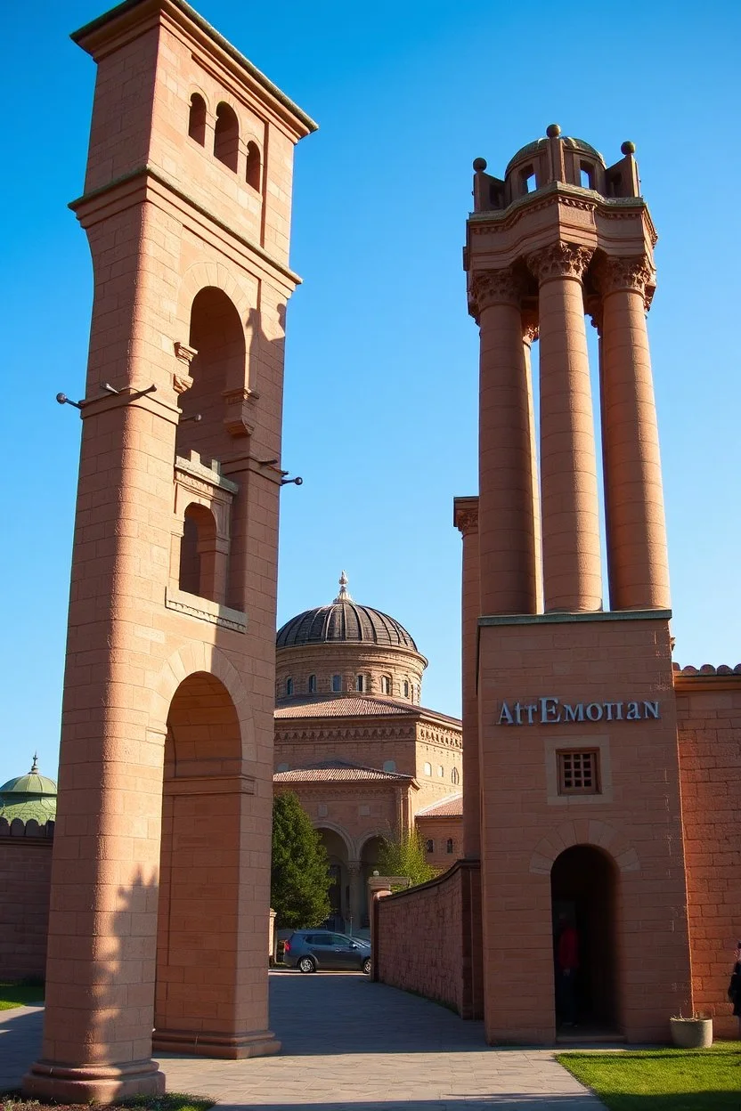 Architecture of Armenia, Sights. Armenian style. Armenian architecture is pronounced.