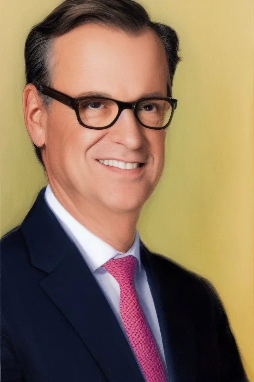 Extremely rich liberal guy portrait