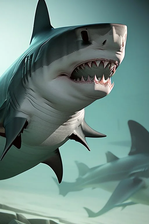 Shark-man, style, realistic photo, sweet, concept art, smooth, unreal engine 5, god lights, ray tracing, RTX, lumen lighting, ultra detail, volumetric lighting, 3d.