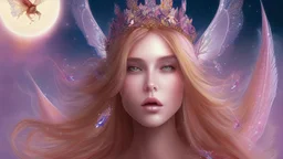 Gorgeous queenf fairy ascending