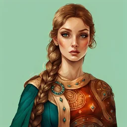 watercolor of the Russian arevna Marya Morevna, in a cocoon in a long dress, a clearly drawn face on a white background, Trending on Artstation, {creative commons}, fanart, AIart, {Woolitize}, by Charlie Bowater, Illustration, Color Grading, Filmic, Nikon D750, Brenizer Method, Perspective, Depth of Field, Field of View, F/2.8, Lens Flare, Tonal Colors, 8K, Full-HD, ProPhoto RGB, Perfectionism, Rim Lighting, Natural Lighting, Soft Lighting, Accent Lighting, Diffraction Grading, With