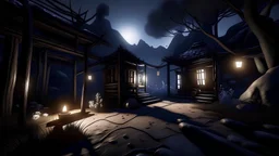 Night Survival Game in unreal enging