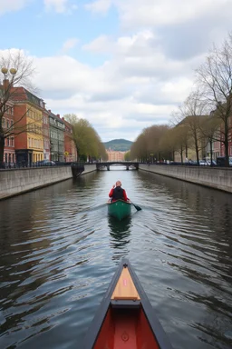 som en kanot i göta kanal glider jag fram på din kropp