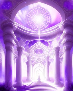 Enter the majestic pavilion, where the atmosphere pulses with the potent power of the crown chakra. Radiant hues of violet and white intertwine, igniting a profound sense of divine connection. The air crackles with spiritual energy, awakening higher states of consciousness. A gentle breeze carries the whispers of universal wisdom, transcending earthly limitations. Within this empowering sanctuary, clarity and enlightenment abound. The atmosphere feels electric, infusing you with a deep sense of