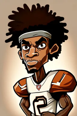 Nicholas Jackson Footballer ,cartoon 2d