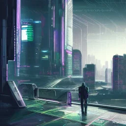 Cyberpunk concept art