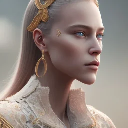 portrait of twin sisters, ultra-realistic, highly detailed, masterpiece, delicate detailed, sharp focus, insanely detailed, fantasy art, intricate detailed, elegant, fog, Special Lighting, Vibrant, color Scheme, unreal engine 5, trending on artstation