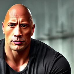 Dwayne the Rock Johnson raising eyebrow