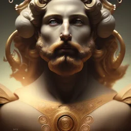 portrait of the god jupiter, greek mythology, intricate, headshot, highly detailed, digital painting, artstation, concept art, sharp focus, cinematic lighting, illustration, art by artgerm and greg rutkowski, alphonse mucha, cgsociety