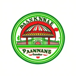 logo in the style of Frankie & Benny's, Named; Dining Pavilion.