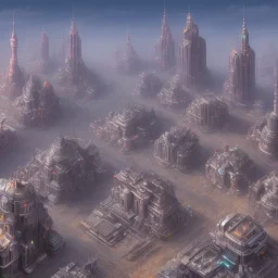 animated robot city