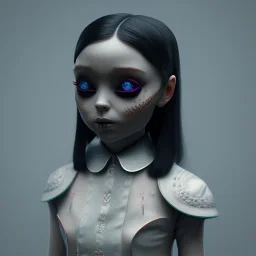 wednesday addams Jena Ortega, hyper detail, octane render, unreal engine 5, 8k resolation