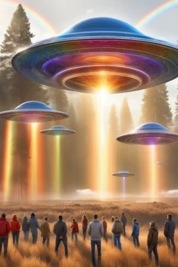 ufos rainbows,beautifuls paysages, fantastic colours,