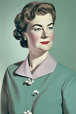 feminist portrait 1950s