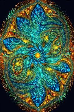 Recurring Fractals; surreal optical art