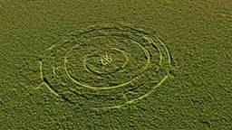 crop circles showing glyphs from aliens