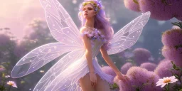 crystal subtle flower in a galactic ambiance beautiful fairy, transparent, delicate colors, in the foreground, full of details, smooth，soft light atmosphere, light effect，vaporwave colorful, concept art, smooth, extremely sharp detail, finely tuned detail, ultra high definition, 8 k, unreal engine 5, ultra sharp focus