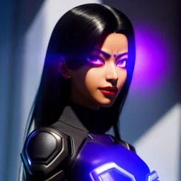 Ultra detailed fullbody Portrait in oil on canvas of overwatch character-SOMBRA with armor,extremely detailed digital painting,intense stare, extremely detailed face, crystal clear eyes, mystical colors ,perfectly centered image, perfect composition, rim light, beautiful lighting,masterpiece ,8k, stunning scene, raytracing, anatomically correct, in the style of Steve Jung and robert e howard and Wizyakuza and Ohrai Noriyoshi and Simon Bisley and uncannyknack and kilory.