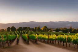 athletes runners running between vineyards