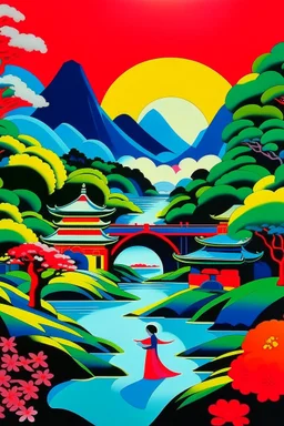 love in the style of Hiroshi Nagai