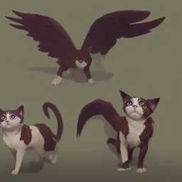 cats, with wings