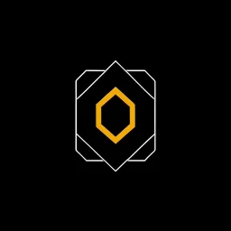 minimalist logo. one logo. tech company. write name: black gold. colors: black and yellow