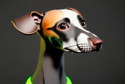 steam punk whippet dog radioactive