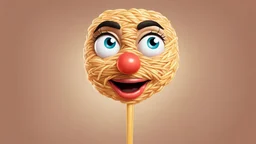 cartoon nose with straw
