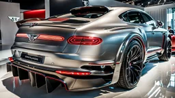 bentley bentayga BRABUS ROCKET bodykit, rear view, desktop wallpaper, 4K, Cinematic