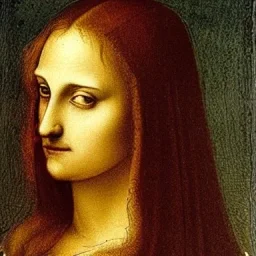 portrait of brid by Leonardo da Vinci