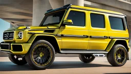 G-Class Modernized Cyberpunk fast on road