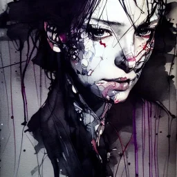 photorealistic number 100 ,illustration on coarse canvas by <agnes cecile> and <Yoji Shinkawa>, ornate and intricate details , soft smooth lighting, ultra detailed concept art,