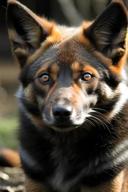 Crossbreed between a rhyno and a fox