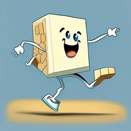 dancing milk brick cartoon