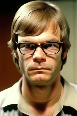 Dahmer mugshot unhappy