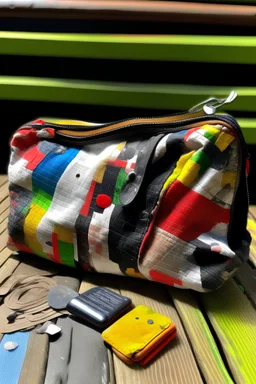 Show me the coolest upcycled pouch ever made