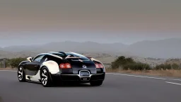 bugatti veyron rear view