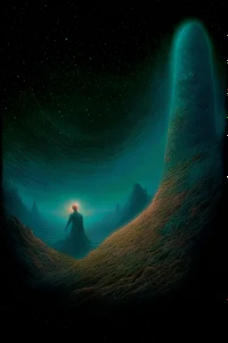 a masterpiece painting of The Death of the Universe, in the style of Beksinski,Escher,dry brush strokes,surrealism dramatic, trending on artstation