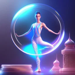 young humanoid yoga master holding up a glass shield, power surge , maze background , levitated lab equipment, 4k, Highly Detailed, Masterpiece, perfect eyes, Digital Illustration, Cinematic Lighting, Realistic, Sharp Focus, Centered, Beautifully Lit, Bioluminescent by Stanley Artgerm Lau