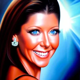 Ultra detailed fullbody Portrait in oil on canvas of young busty Tara Reid,extremely detailed digital painting, extremely detailed face, crystal clear eyes, mystical colors ,perfectly centered image, perfect composition, rim light, beautiful lighting,masterpiece ,16k, stunning scene, raytracing, anatomically correct, in the style of Simon Bisley and uncannyknack and caravaggio and Seung Eun Kim and Steve Jung Jeehyung Lee.