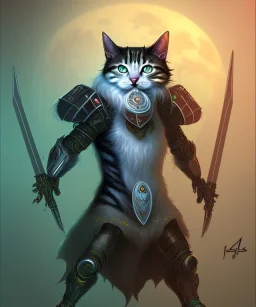 Alien Warrior cat