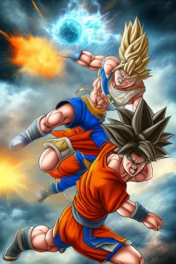 goku vs cell