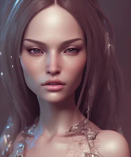 Stephany Gonzalez, beautiful portrait, volumetric details, hyper realism, unreal engine 5