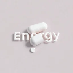 Pills with the word energy